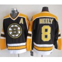 Bruins #8 Cam Neely Black CCM Throwback New Stitched Jersey