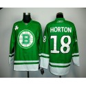 Bruins Chris Horton #18 Green St. Patty's Day Stitched Jersey
