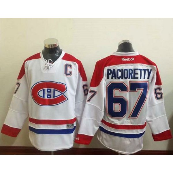 Canadiens #67 Max Pacioretty White New CH Stitched Jersey