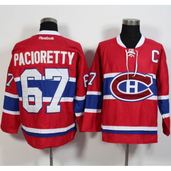 Canadiens #67 Max Pacioretty Red New CH Stitched Jersey