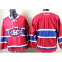 Canadiens Blank Stitched Red New CH Jersey