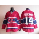 Canadiens #14 Tomas Plekanec Red New CA Stitched Jersey