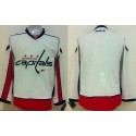 Capitals Blank Stitched White Jersey
