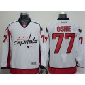 Capitals #77 T.J Oshie White Stitched Jersey