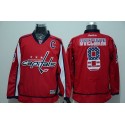 Capitals #8 Alex Ovechkin Red USA Flag Fashion Stitched Jersey