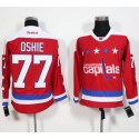 Capitals #77 T.J Oshie Red Alternate Stitched Jersey