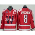 Capitals #8 Alex Ovechkin 2015 Winter Classic Red 40th Anniversary Stitched Jersey