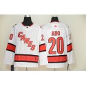 Carolina Hurricanes #20 Sebastian Aho White Stitched Jersey