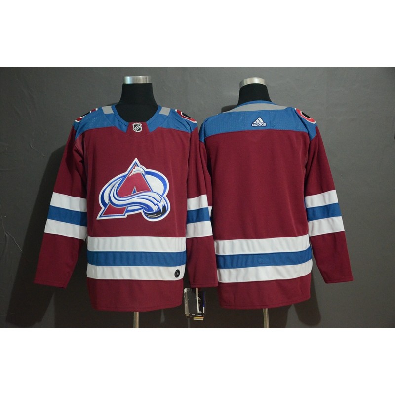 Colorado Avalanche Burgundy Stitched Jersey
