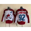 Colorado Avalanche #92 Gabriel Landeskog White Stitched Jersey