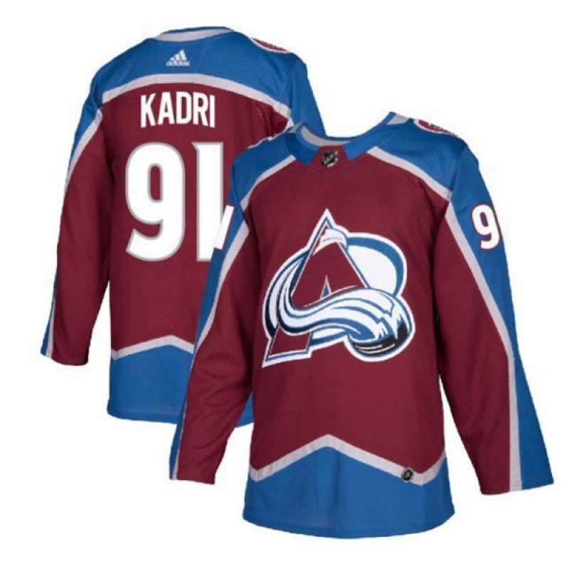 Colorado Avalanche #91 Nazem Kadri Burgundy Stitched Jersey