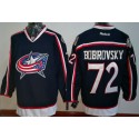Columbus Blue Jackets #72 Sergei Bobrovsky Navy Blue Home Stitched Jersey