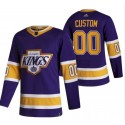 Los Angeles Kings Adidas Purple Hockey Custom NHL Stitched Jersey