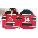 Devils #14 Adam Henrique Red Sawyer Hooded Sweatshirt Stitched Jersey
