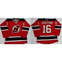 Devils #16 Jacob Josefson Red Home Stitched Jersey
