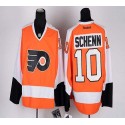 Flyers #10 Brayden Schenn Orange Stitched Jersey