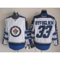 Jets #33 Dustin Byfuglien White 2011 Style Stitched Jersey