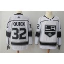 Los Angeles Kings #32 Jonathan Quick White Stitched Adidas Jersey