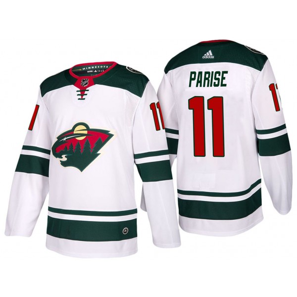 Minnesota Wild #11 Zach Parise White Stitched Adidas Jersey