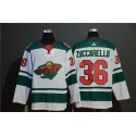 Minnesota Wild #36 Mats Zuccarello White Stitched Jersey