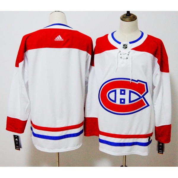 Montreal Canadiens White Stitched Adidas Jersey