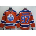 Oilers #97 Connor McDavid Orange Stitched Jersey