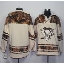 Penguins Blank Cream Camo Stitched Jersey