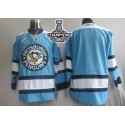 Penguins Blank Blue 2016 Stanley Cup Champions Stitched Jersey