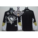 Penguins Blank Black 2016 Stanley Cup Champions Stitched Jersey