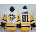 Penguins #81 Phil Kessel White New Away Stitched Jersey