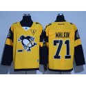 Penguins #71 Evgeni Malkin Gold 2017 Stadium Series Stitched Jersey
