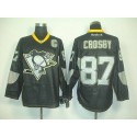 Penguins #87 Sidney Crosby Black Ice Stitched Jersey