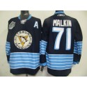 Penguins #71 Evgeni Malkin Stitched Dark BLue 2011 Winter Classic Vintage Jersey