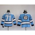 Penguins #71 Evgeni Malkin Stitched Blue Jersey