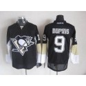 Penguins #9 Pascal Dupuis Black Stitched Jersey