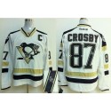 Penguins #87 Sidney Crosby White 2014 Stadium Series Autographed Stitched Jersey