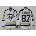 Penguins #87 Sidney Crosby White 2014 Stadium Series Stitched Jersey