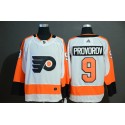 Philadelphia Flyers #9 Ivan Provorov White Stitched Jersey