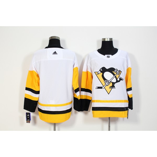 Pittsburgh Penguins White Stitched Adidas Jersey