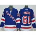 Rangers #61 Rick Nash Blue Home Stitched Jersey