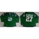 Rangers #27 Ryan McDonagh Green St. Patrick's Day New Stitched Jersey