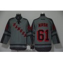 Rangers #61 Rick Nash Charcoal Cross Check Fashion Stitched Jersey