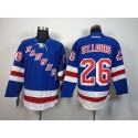 Rangers #26 Martin St.Louis Blue Home Stitched Jersey