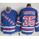 Rangers #35 Mike Richter Blue CCM Heroes Of Hockey Alumni Stitched Jersey