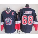 Rangers #68 Jaromir Jagr Navy Blue CCM Statue Of Liberty Stitched Jersey