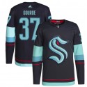 Seattle Kraken #37 Yanni Gourde Navy Stitched Jersey