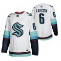 Seattle Kraken #5 Mark Giordano White Stitched Jersey