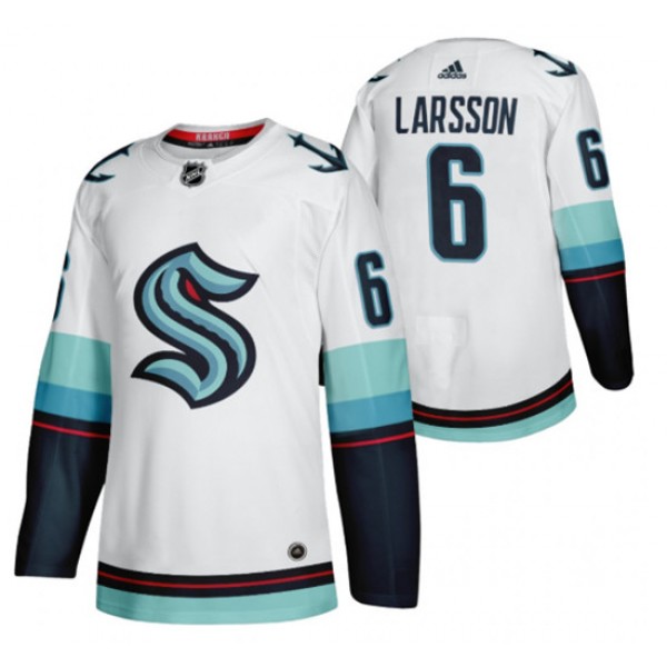 Seattle Kraken #5 Mark Giordano White Stitched Jersey