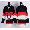 Senators Blank Black Third Stitched Jersey