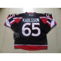 Senators #65 Erik Karlsson Black New Third Stitched Jersey